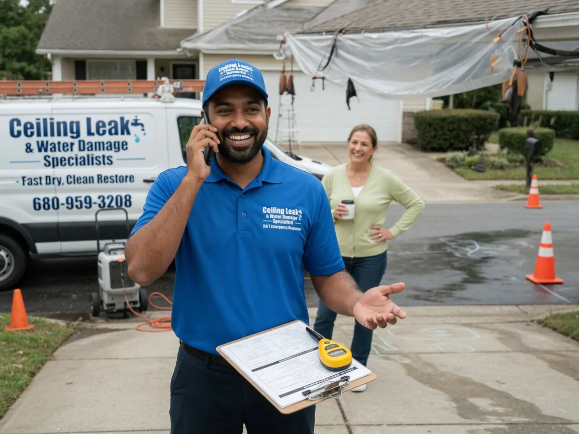 Ceiling Leak Cleanup Ritzville, WA FAQs